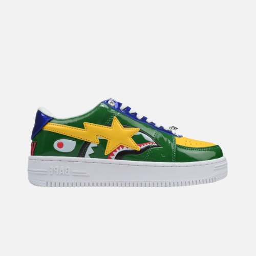 Bape STA Low Green Yellow - 42