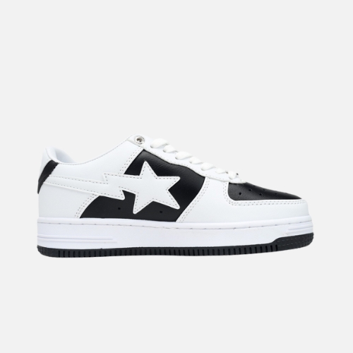 Bape STA Low Black And White - 37