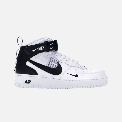 Nike Air Force One- Utility Mid White Black - 42