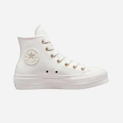Converse All Star- Platform Mono White - 36