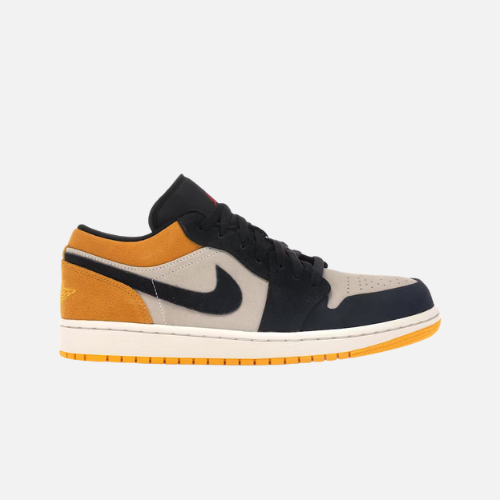 Air Jordan 1 Low- Sail University Gold Black - 41