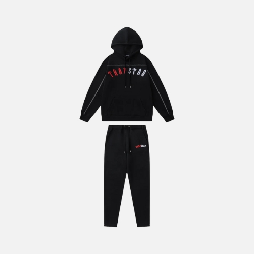 Irongate Arch Tracksuit Red and White - S