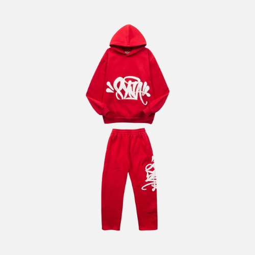 Syna World Monogram Red Tracksuit - L
