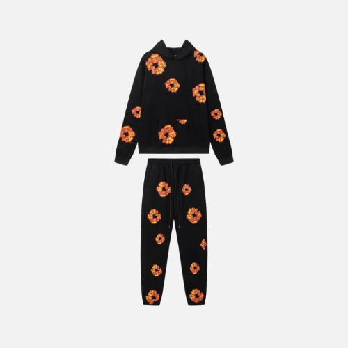 Denim Trs Orange Tracksuit - S